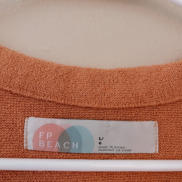 free people cropped top / skirt set - Picture 2 of 4